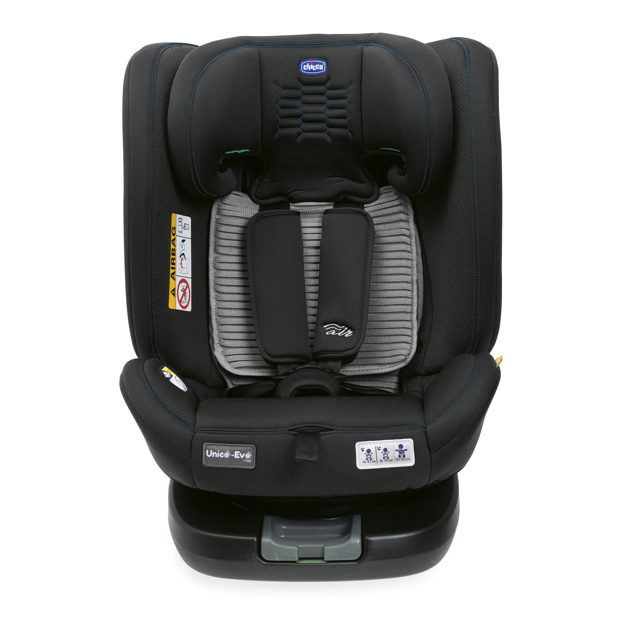 Ghế ô tô Chicco Unico Evo Air (Đen)
